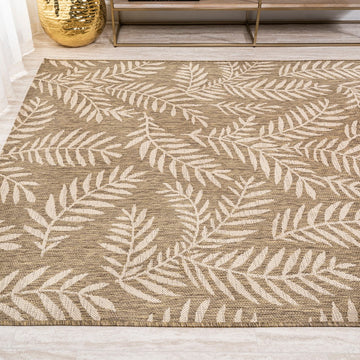 Nevis Palm Frond Indoor/outdoor Area Rug